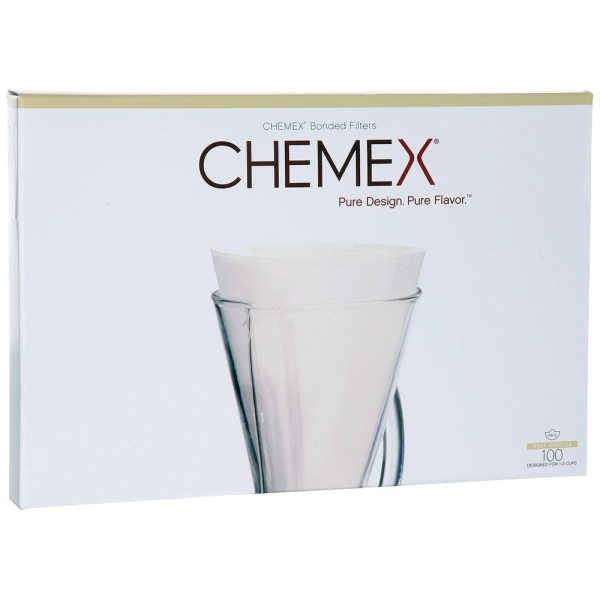 Chemex koffiefilters - FP-2 Bonded (ongevouwen) - 100 stuks