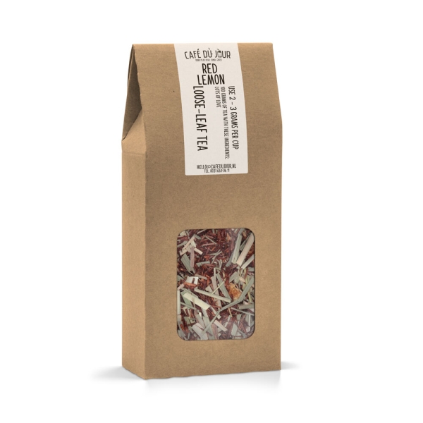 Red Lemon - Rooibos thee 100 gram - Café du Jour losse thee