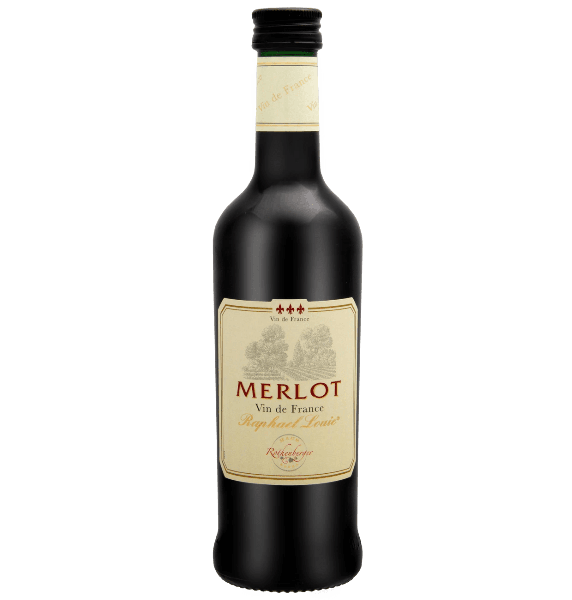 Raphael Louie Merlot - droge rode wijn - 250 ml