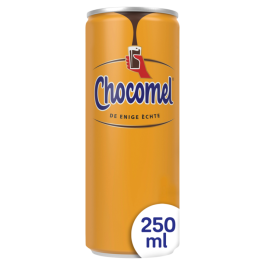 Chocomel 250 ml. / tray 24 blikken (+ Nederlands statiegeld)
