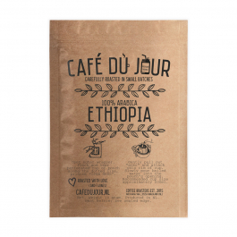 Café du Jour Single Serve Drip Coffee - 100% arabica ETHIOPIA - filterkoffie voor onderweg!