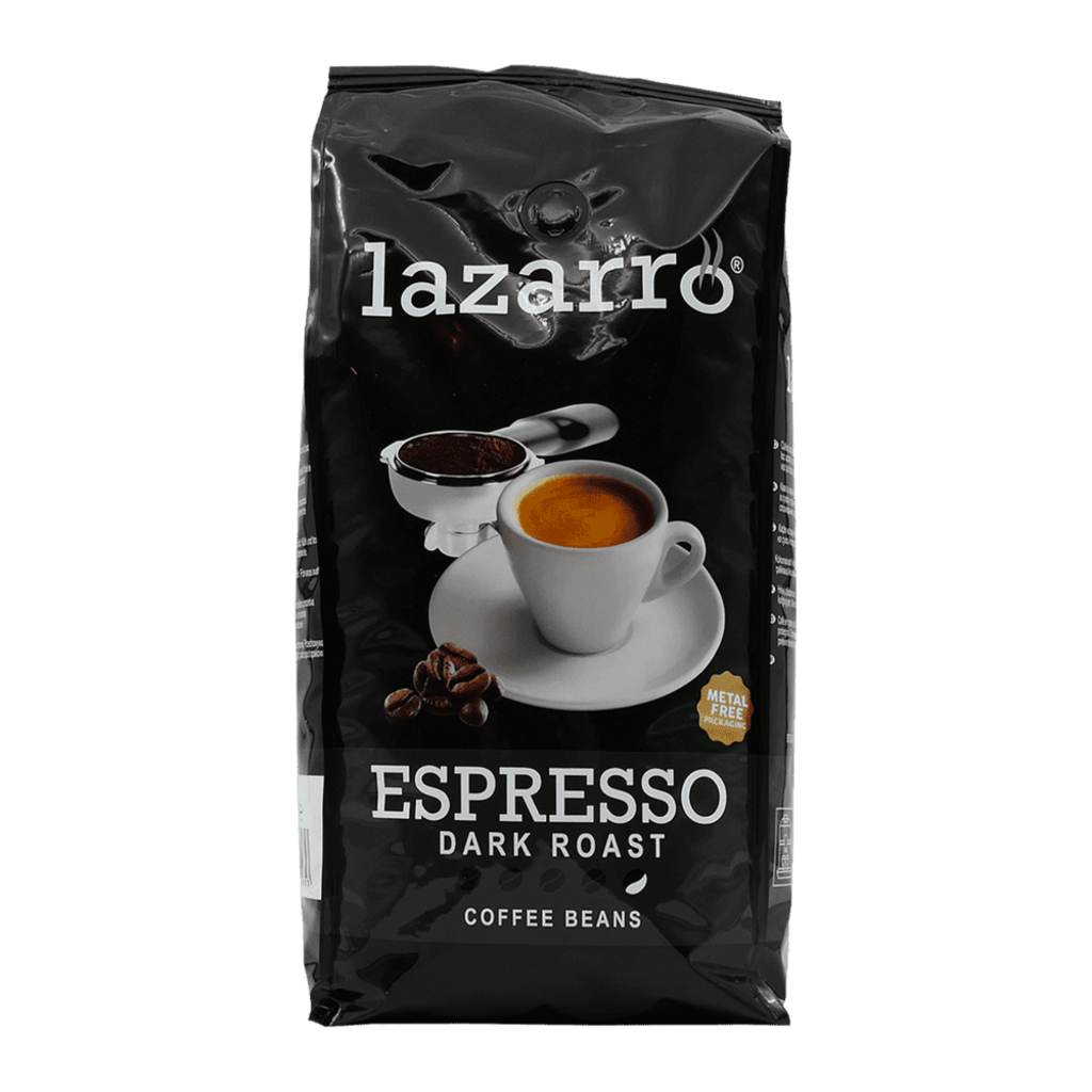 Lazarro espresso dark roast - koffiebonen - 1 kilo