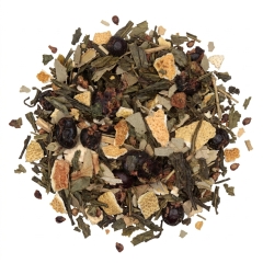 Oosterse Sinaasappel - groene thee 100 gram - Café du Jour losse thee