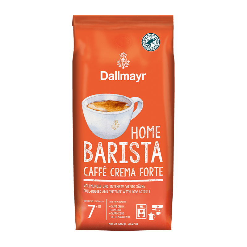 Dallmayr Home Barista Caffè Crema Forte koffiebonen 1 kilo