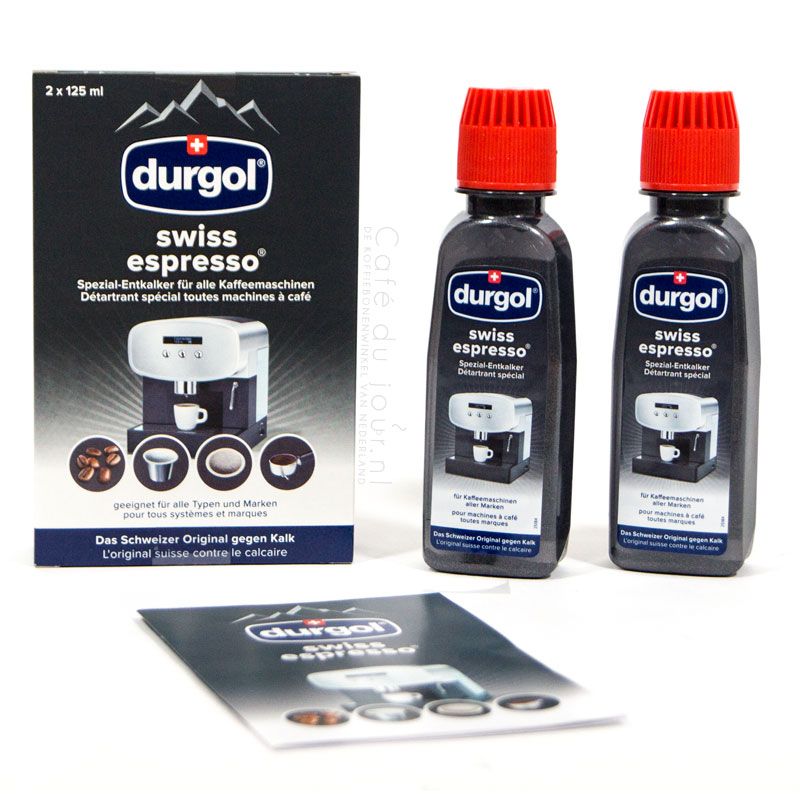 Durgol® Swiss Espresso ontkalker 2 flesjes