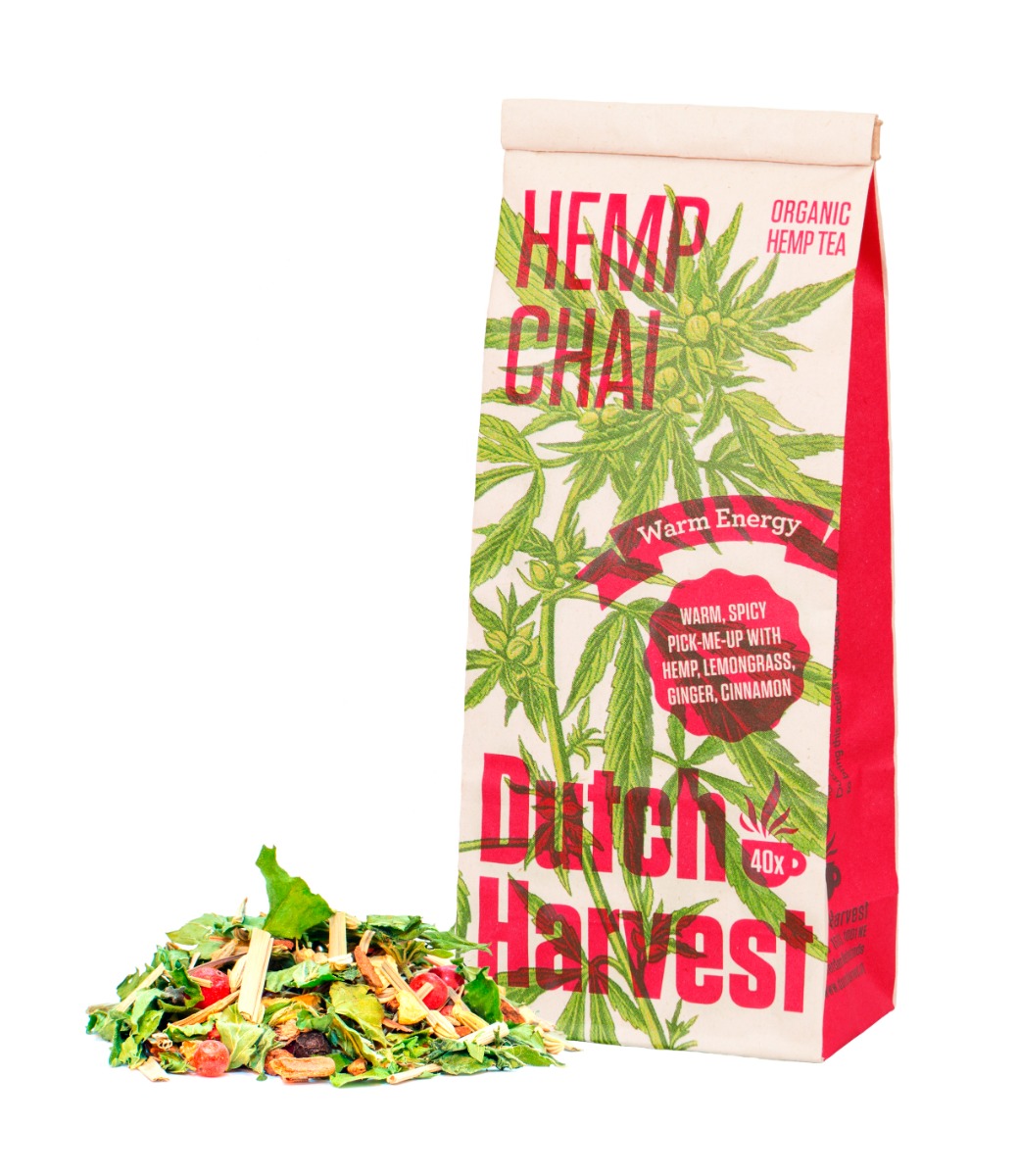 Hemp Chai Hennep Chai thee 50 gram Dutch Harvest losse thee