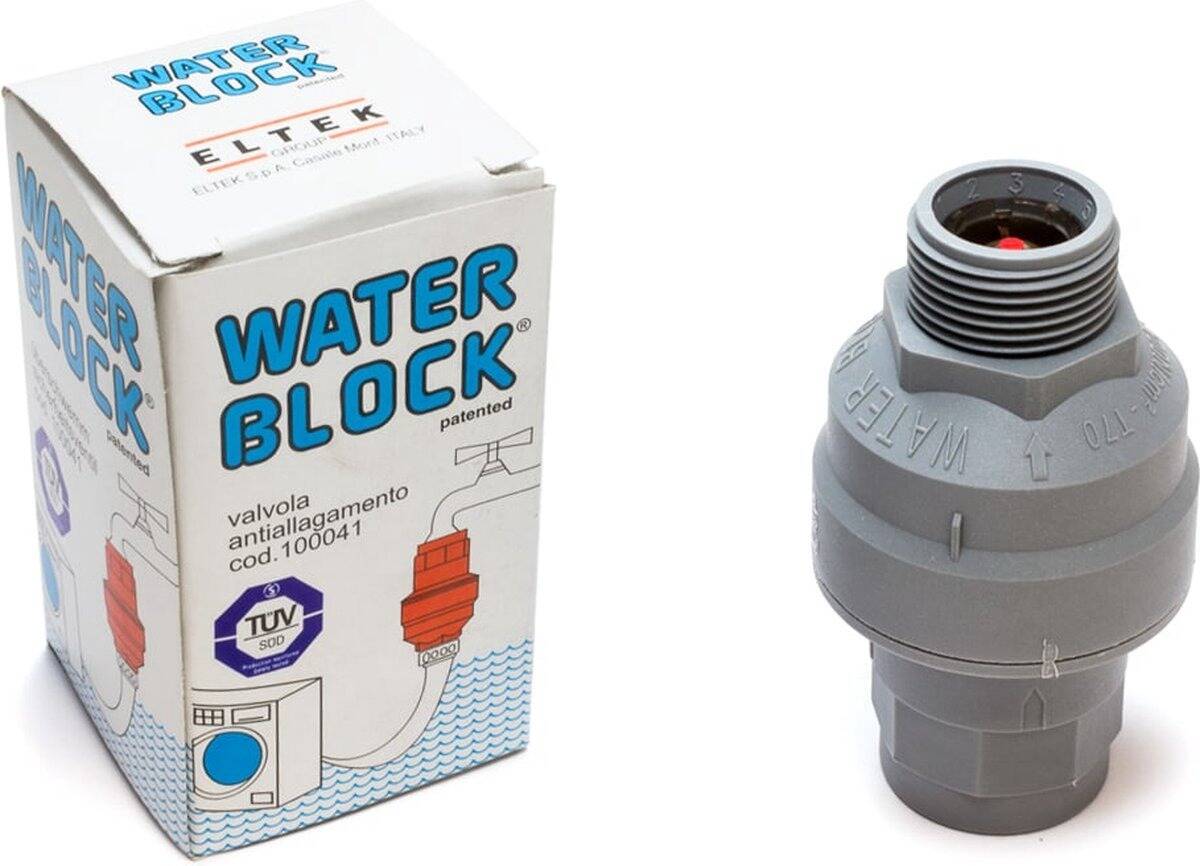 Eltek Aquastop / Waterstop voor Was- en afwasmachines