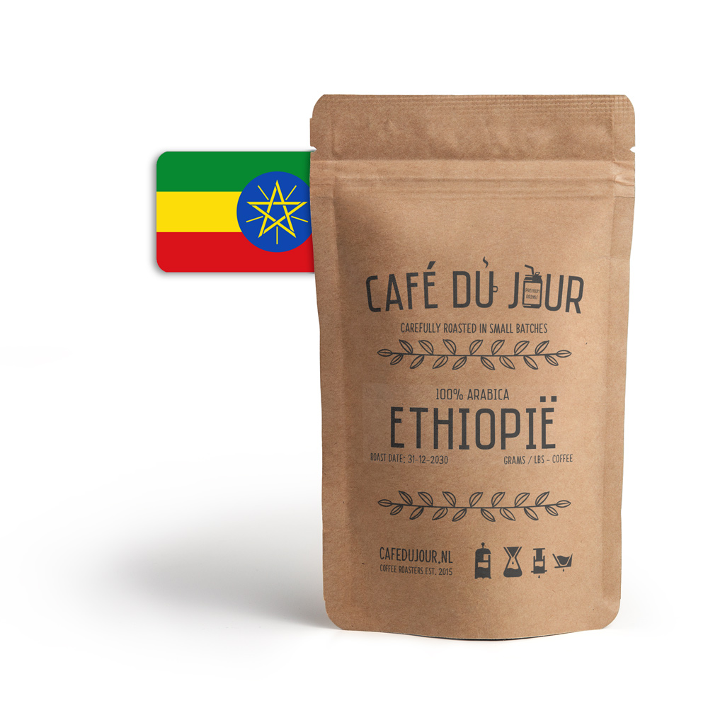 Café du Jour 100 arabica Ethiopië