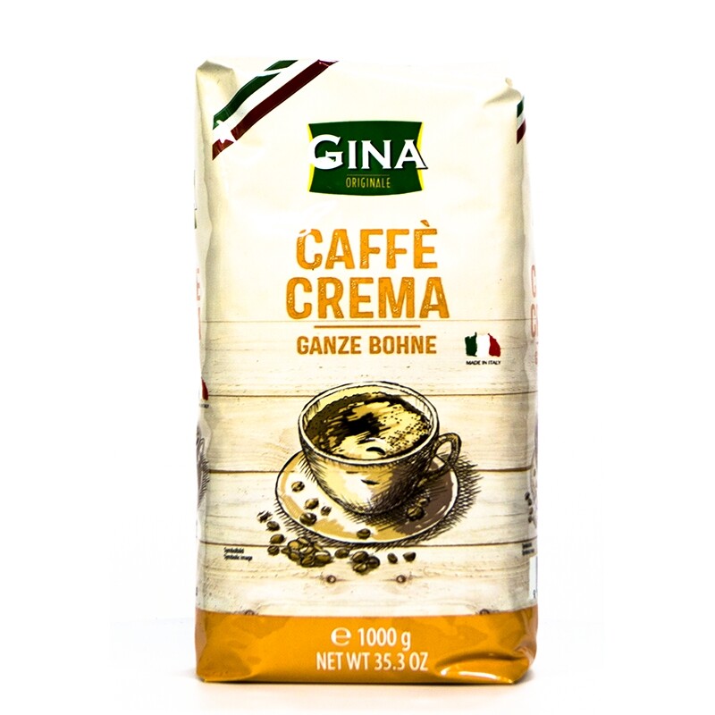 Gina caffè crema - koffiebonen - 1 kilo afbeelding