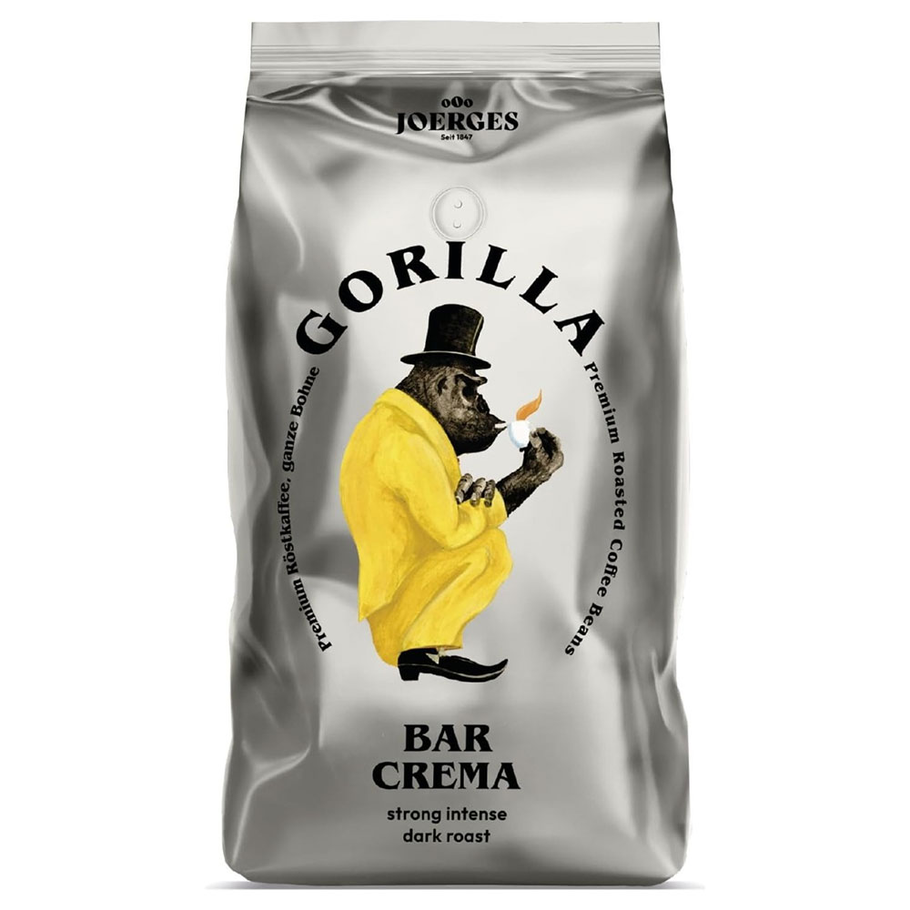 Gorilla Bar Crema Silber koffiebonen 1 kilo