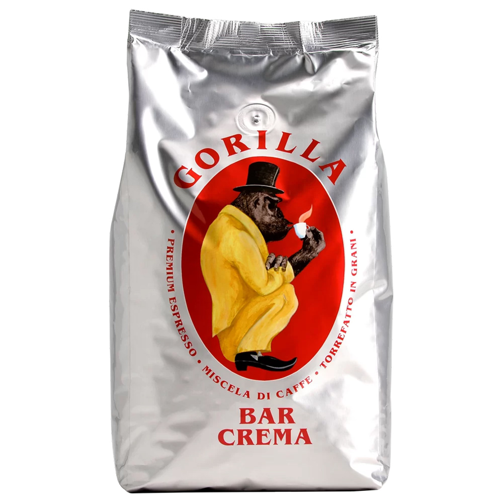 Gorilla Bar Crema Silber - koffiebonen - 1 kilo