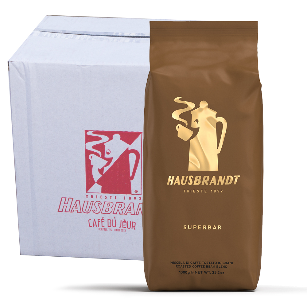 Caffè Hausbrandt Superbar koffiebonen 6 x 1 kilo