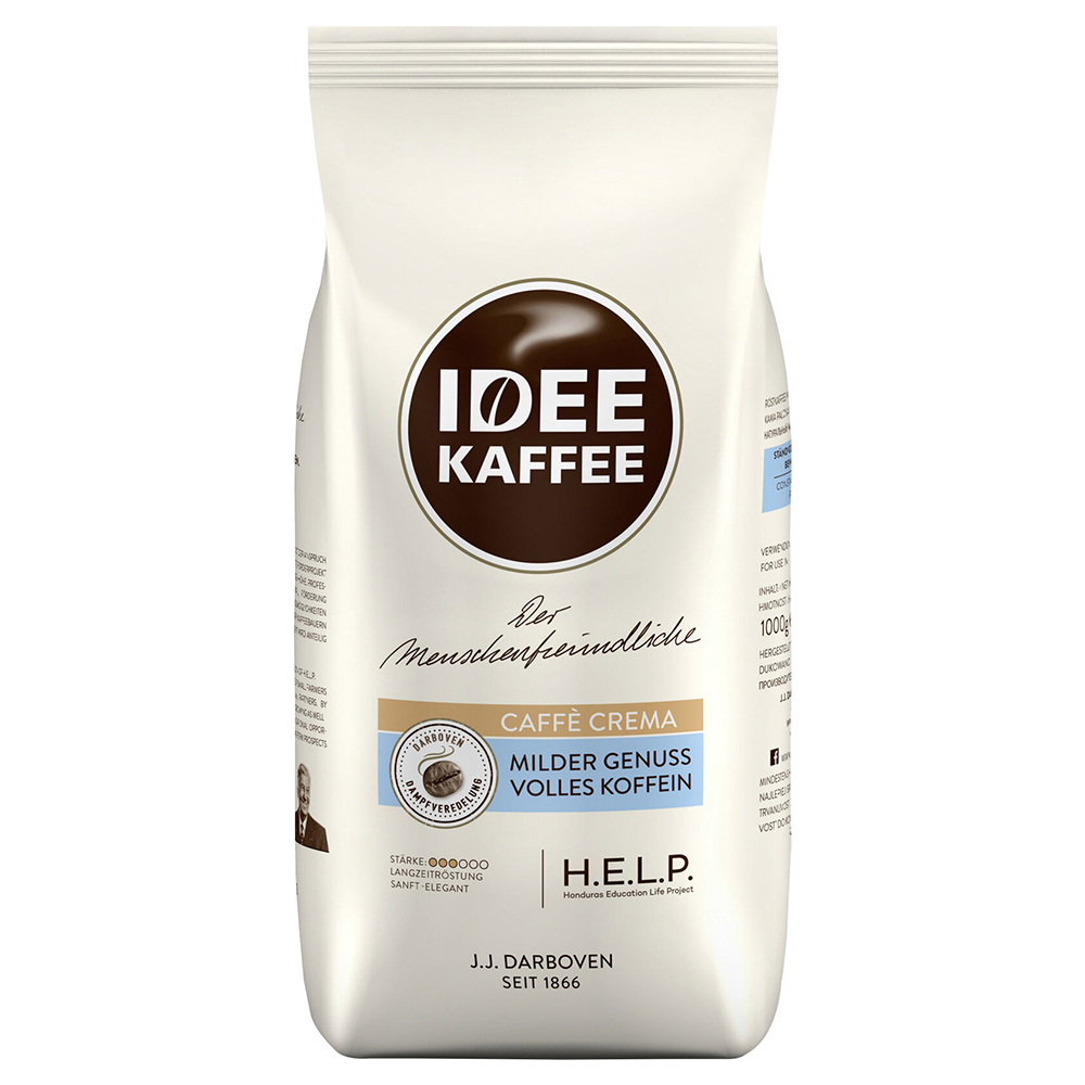 Idee Kaffee Caffè Crema koffiebonen 1 kilo