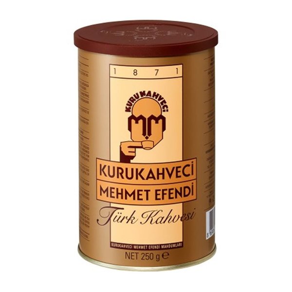 Turkse koffie Kurukahveci Mehmet Efendi gemalen koffie 250 gram