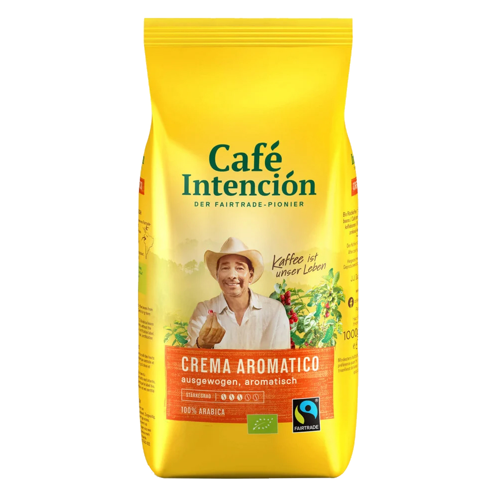 Cafe Intencion Crema Aromatico (voorheen Caffe Crema) koffiebonen 1 kilo
