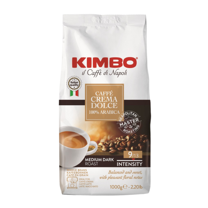 Kimbo Dolce Crema koffiebonen 1 kilo