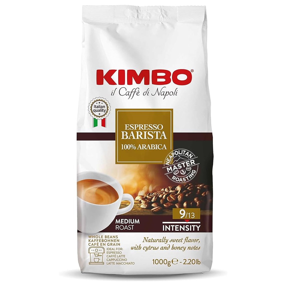 Kimbo Espresso Barista 100 arabica koffiebonen 1 kilo