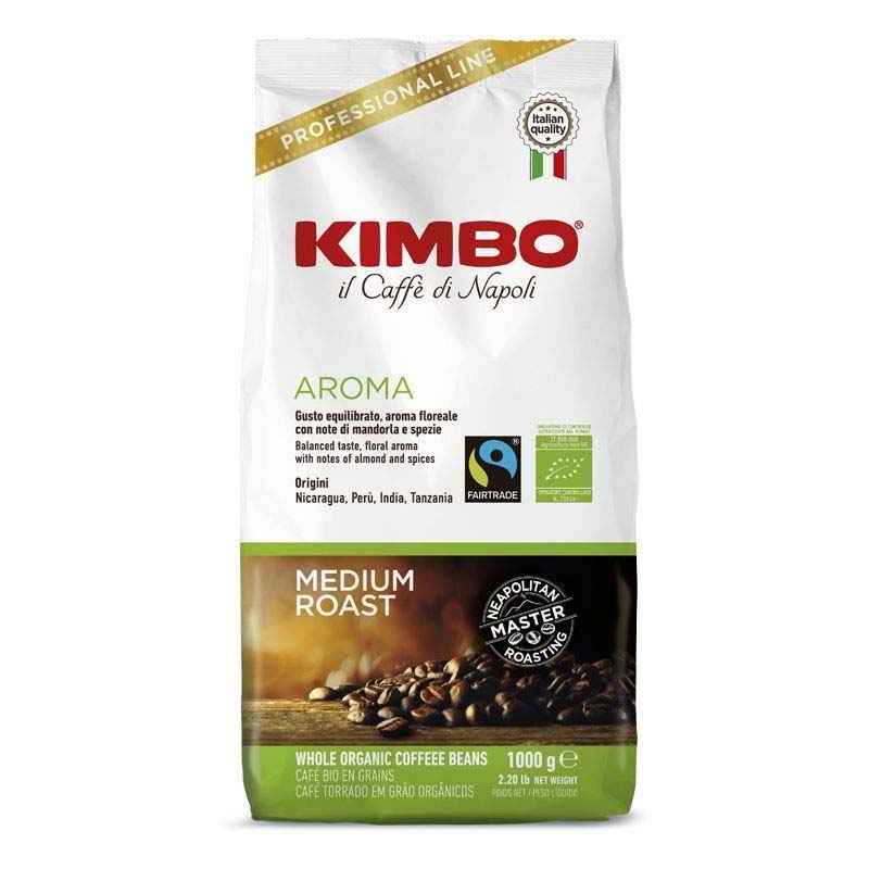 Kimbo Aroma Biologisch koffiebonen 1 kilo