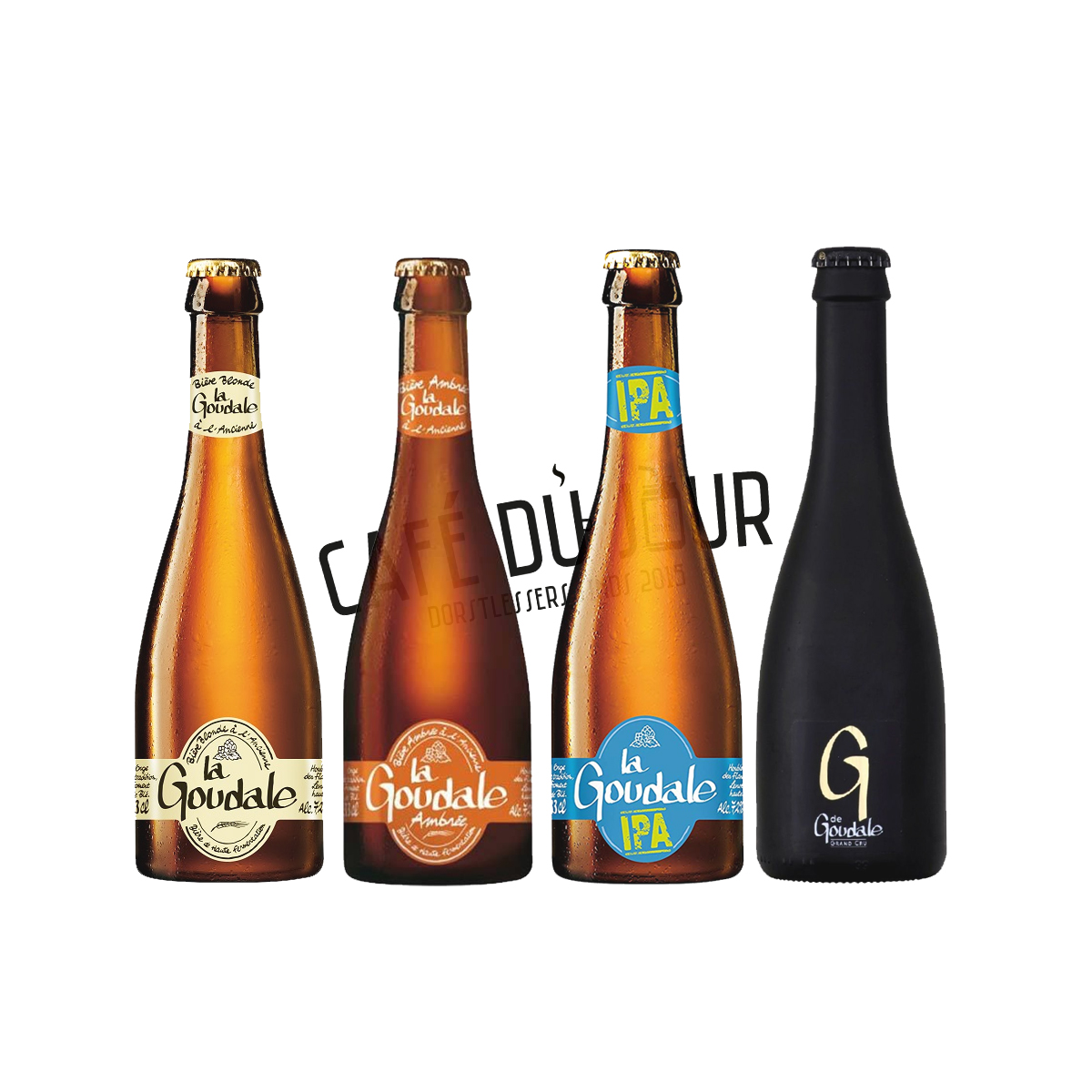 La Goudale bierpakket vier soorten
