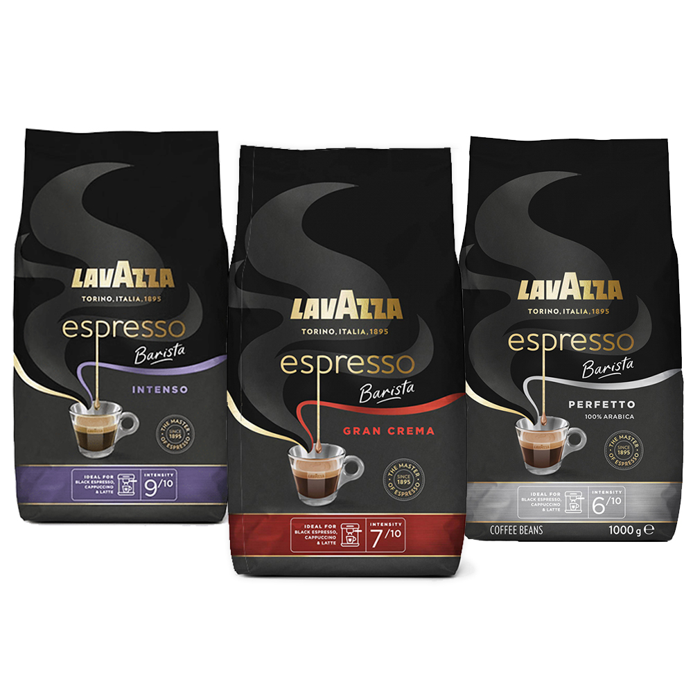Lavazza Barista proefpakket koffiebonen 3 x 1 kilo