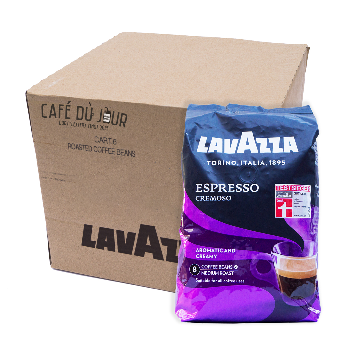 Lavazza Espresso Cremoso Coffee beans 6 x 1KG