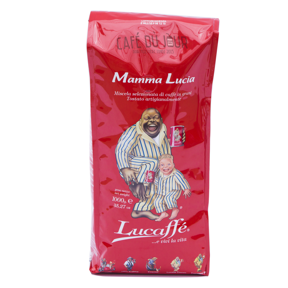 Lucaffe Mamma Lucia - koffiebonen - 1 kilo