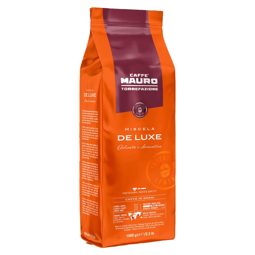 Caffè Mauro De Luxe - koffiebonen - 1 kilo afbeelding