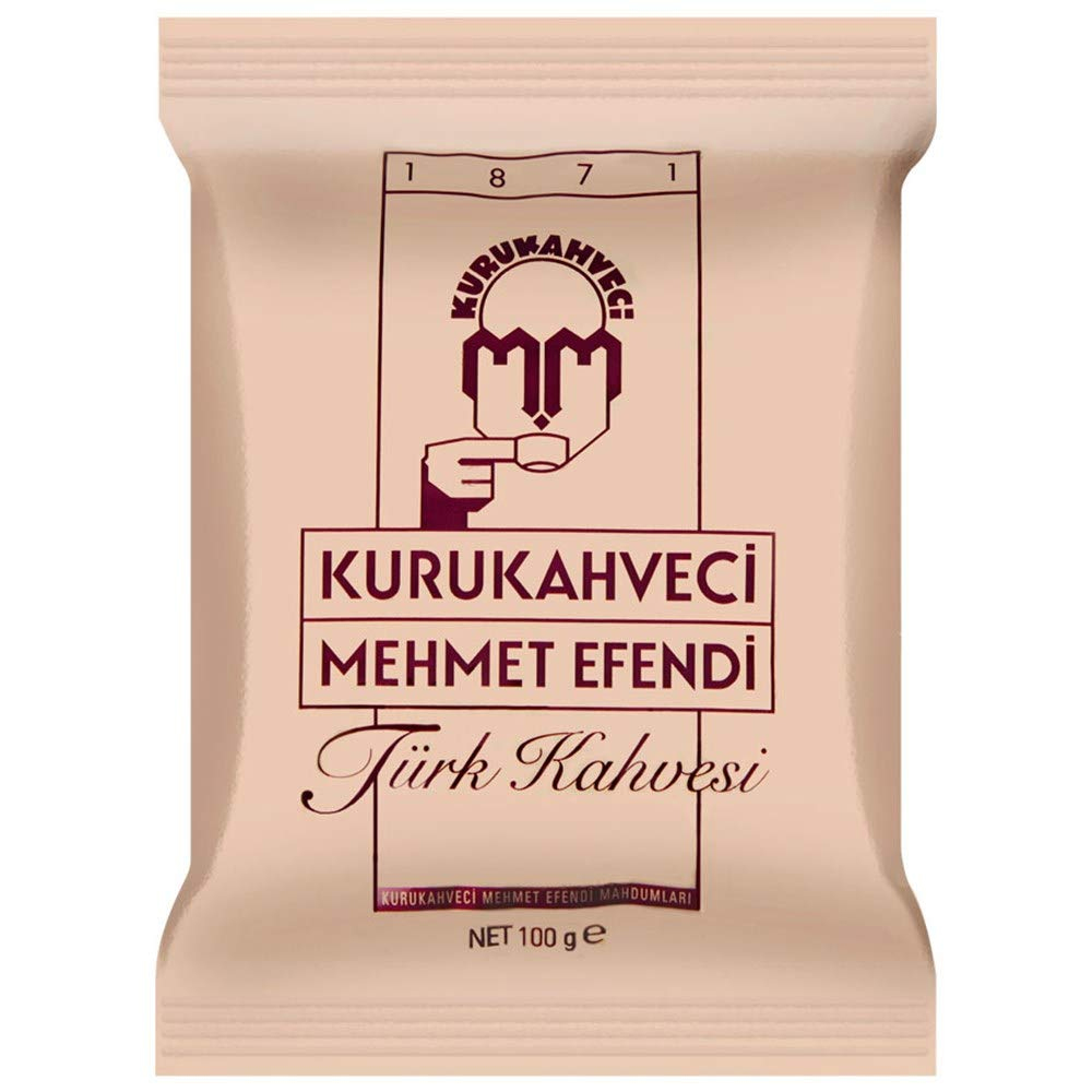 Turkse koffie Kurukahveci Mehmet Efendi gemalen koffie 100 gram
