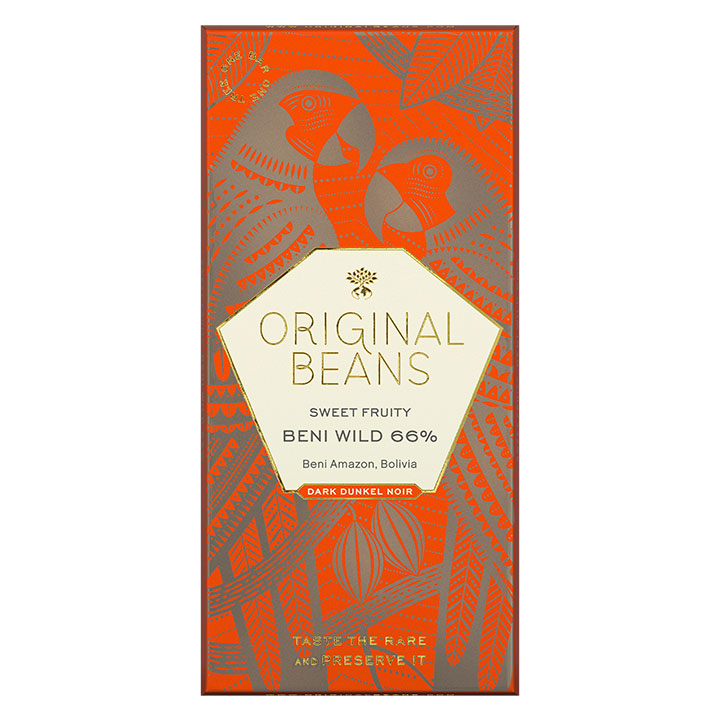 Original Beans Beni Wild 66 pure chocolade