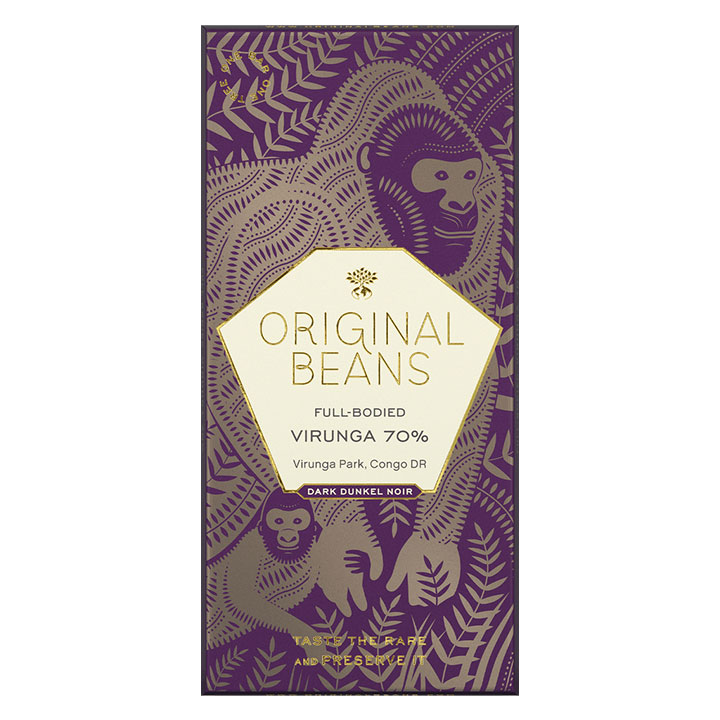 Original Beans Virunga 70 pure chocolade