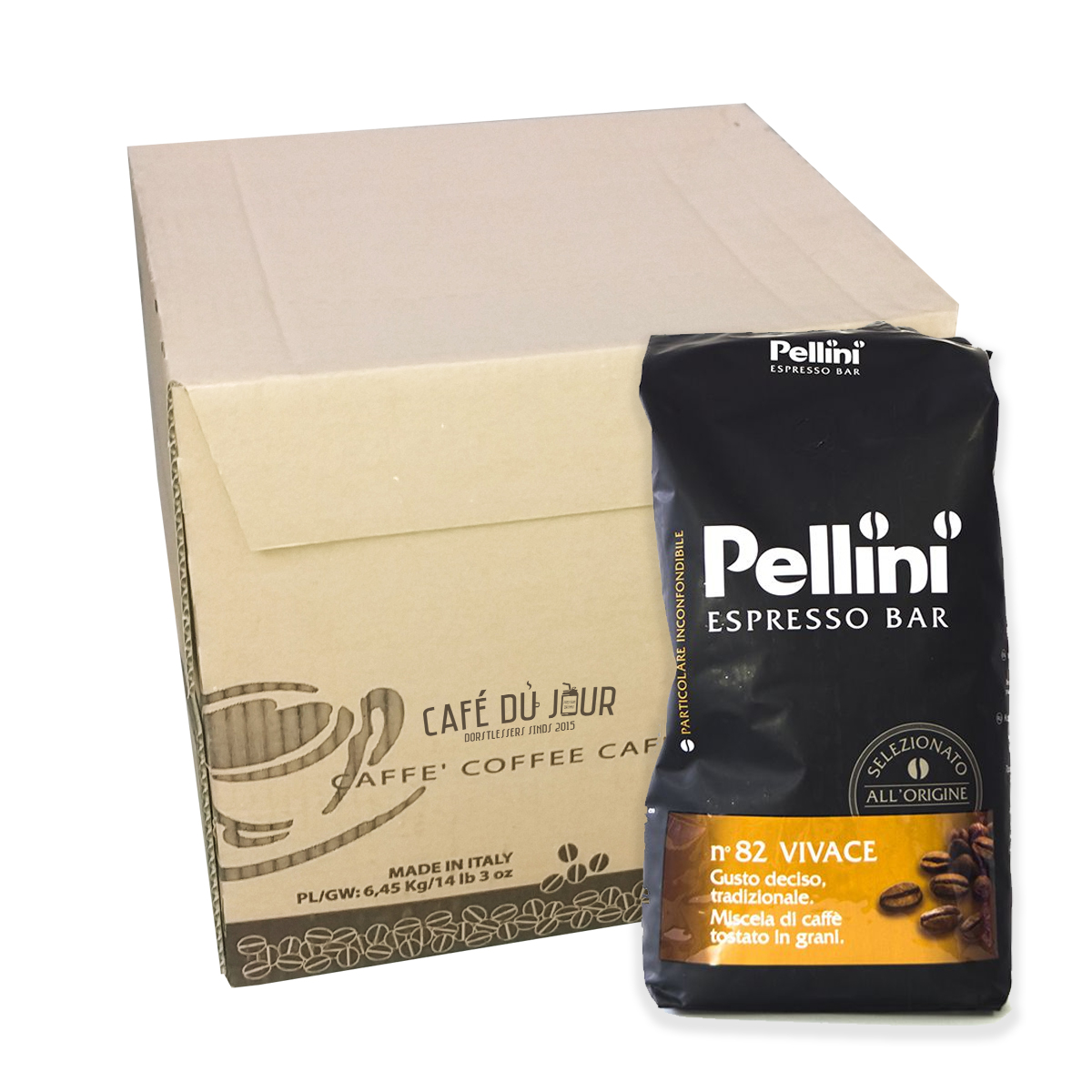 Pellini Espresso Bar No 82 Vivace 6 kg koffiebonen