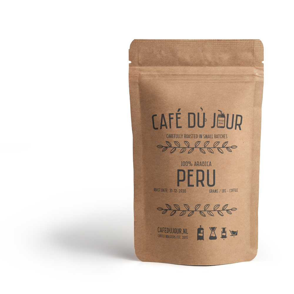 Café du Jour 100 arabica Peru 250 gram