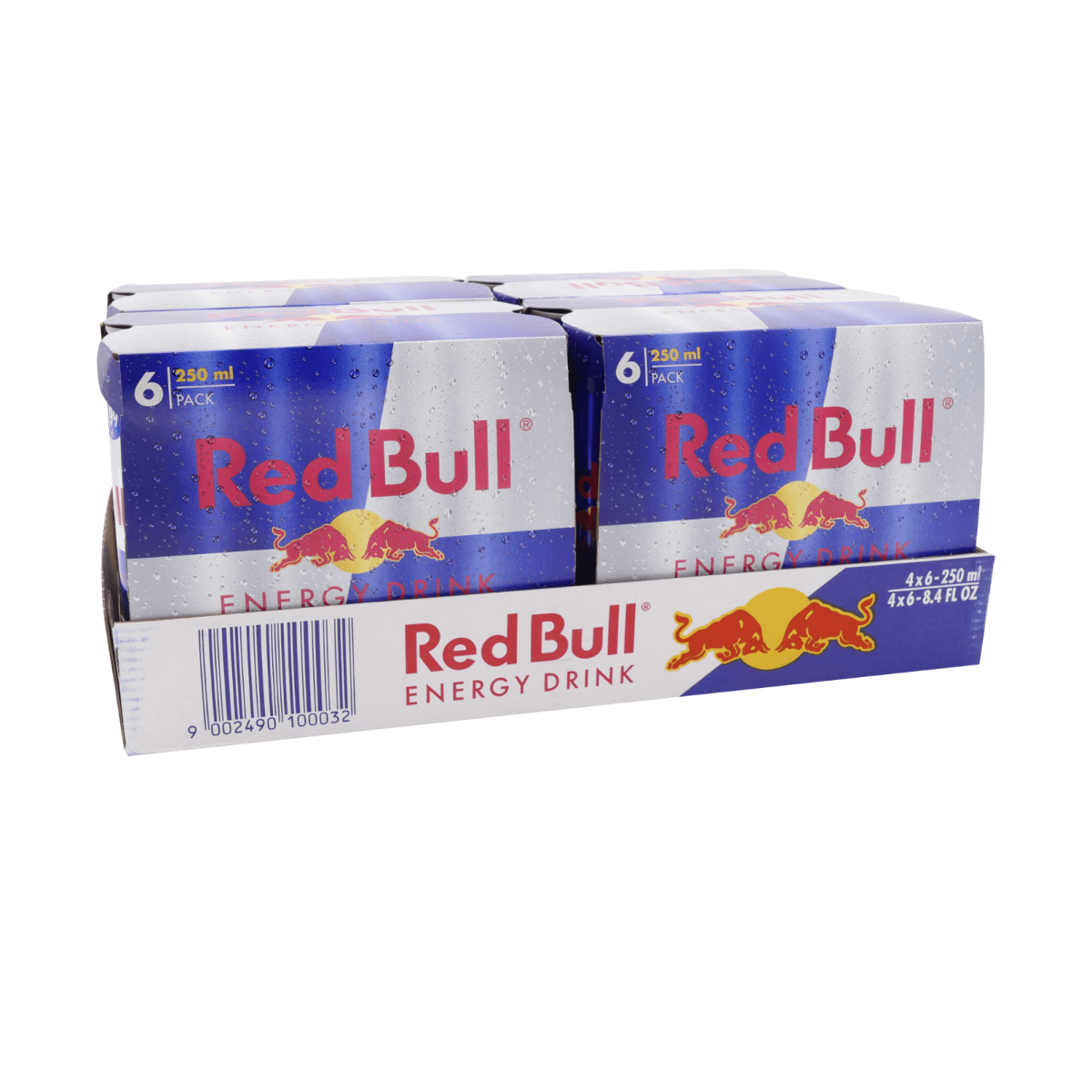 Red Bull 250 ml. tray 24 blikken