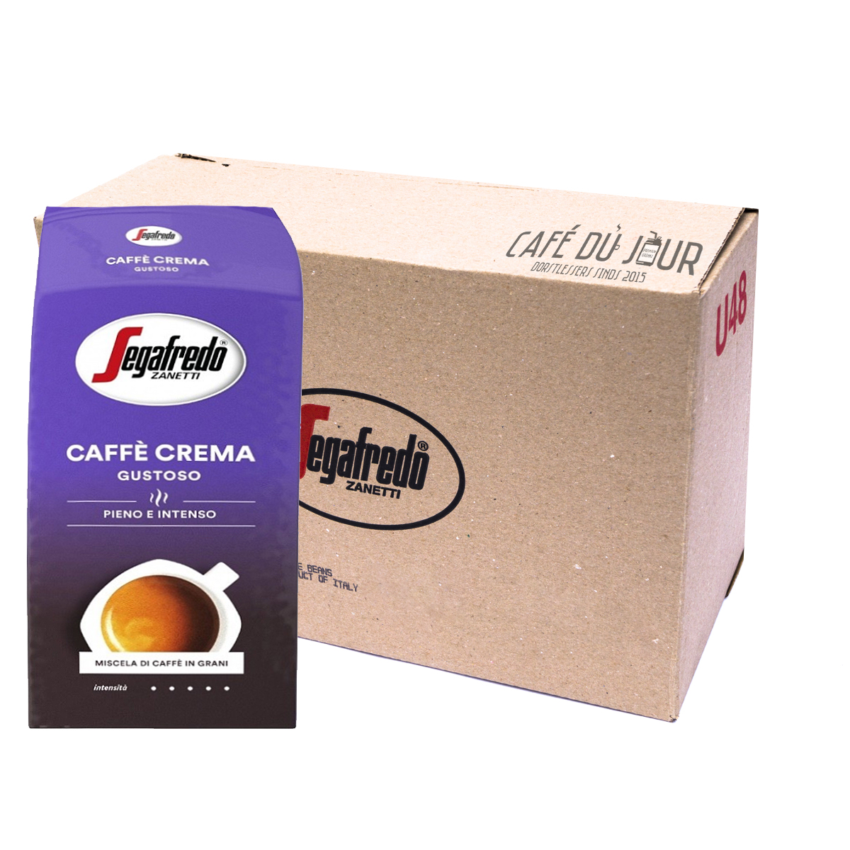 Segafredo Caffè Crema Gustoso 4 kg koffiebonen