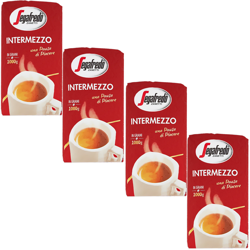 Segafredo Intermezzo 4 kg koffiebonen voordeeldoos