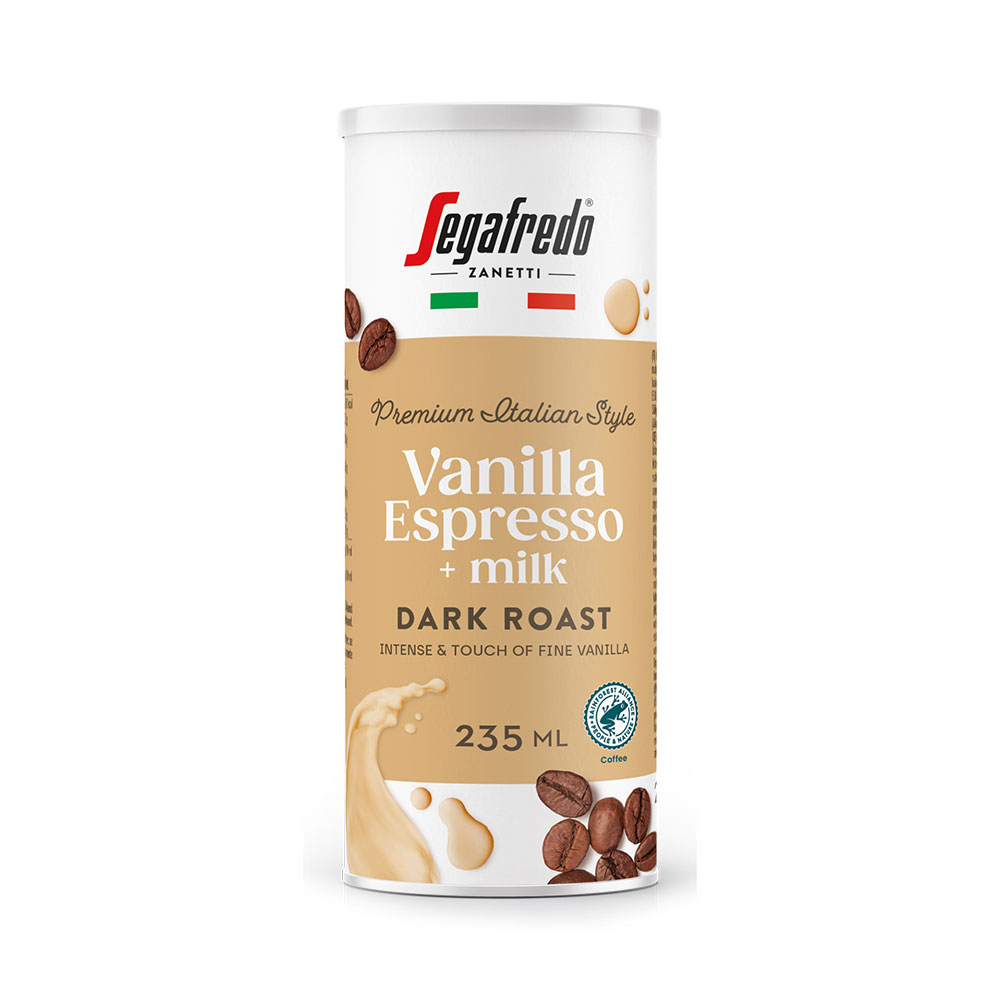 Segafredo Vanilla Espresso ijskoffie 12 stuks
