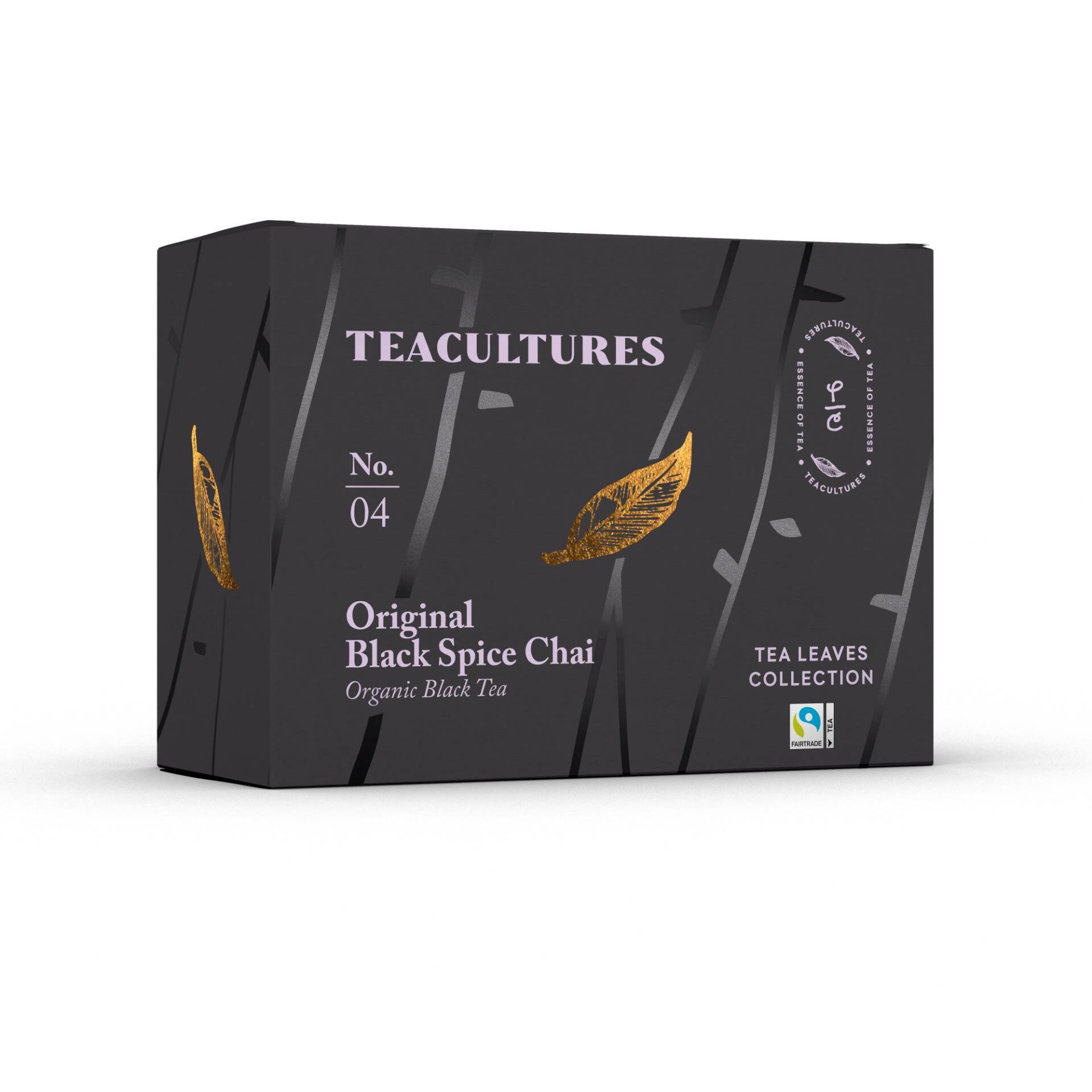 Tea Cultures - Original Black Spice Chai - 25 theezakjes afbeelding