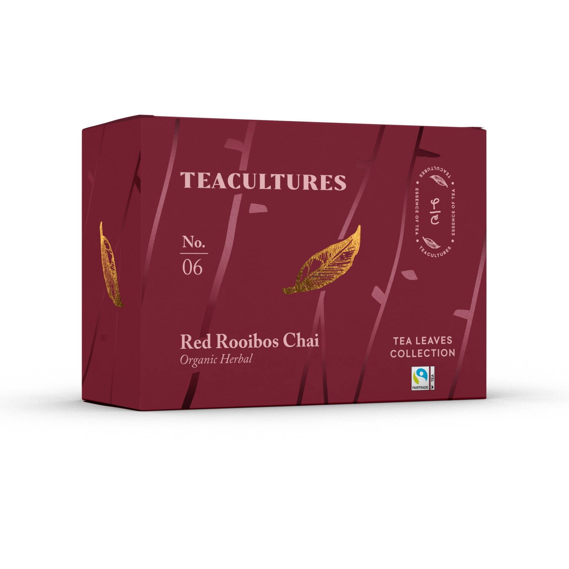 Tea Cultures - Red Rooibos Chai - 25 theezakjes afbeelding