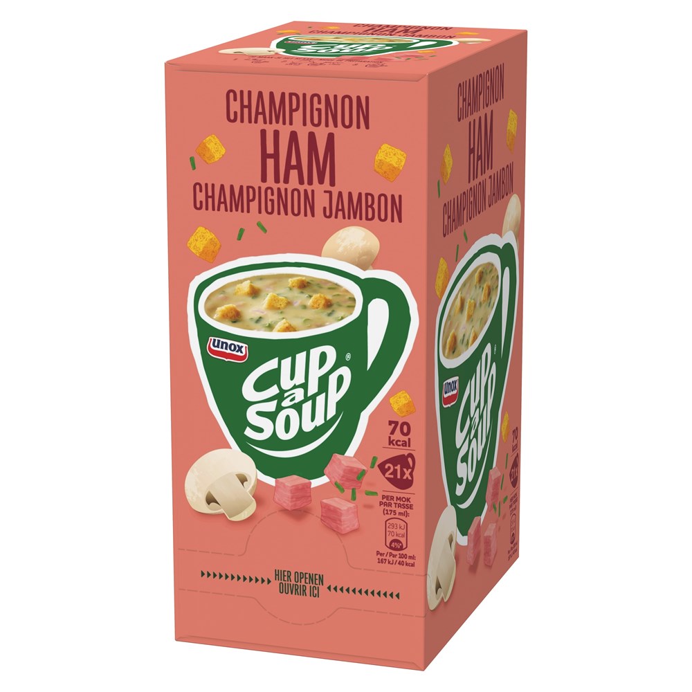 Cup a Soup Champignon Ham 21 x 175 ml