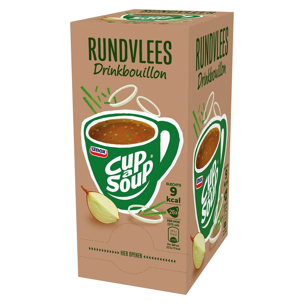 Cup a Soup drinkbouillon Rundvlees 26 x 175 ml
