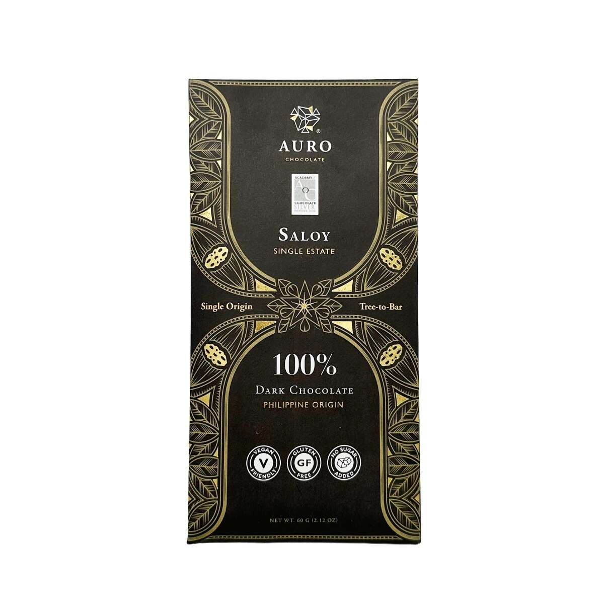 Auro - Saloy - 100% cacao chocolade afbeelding