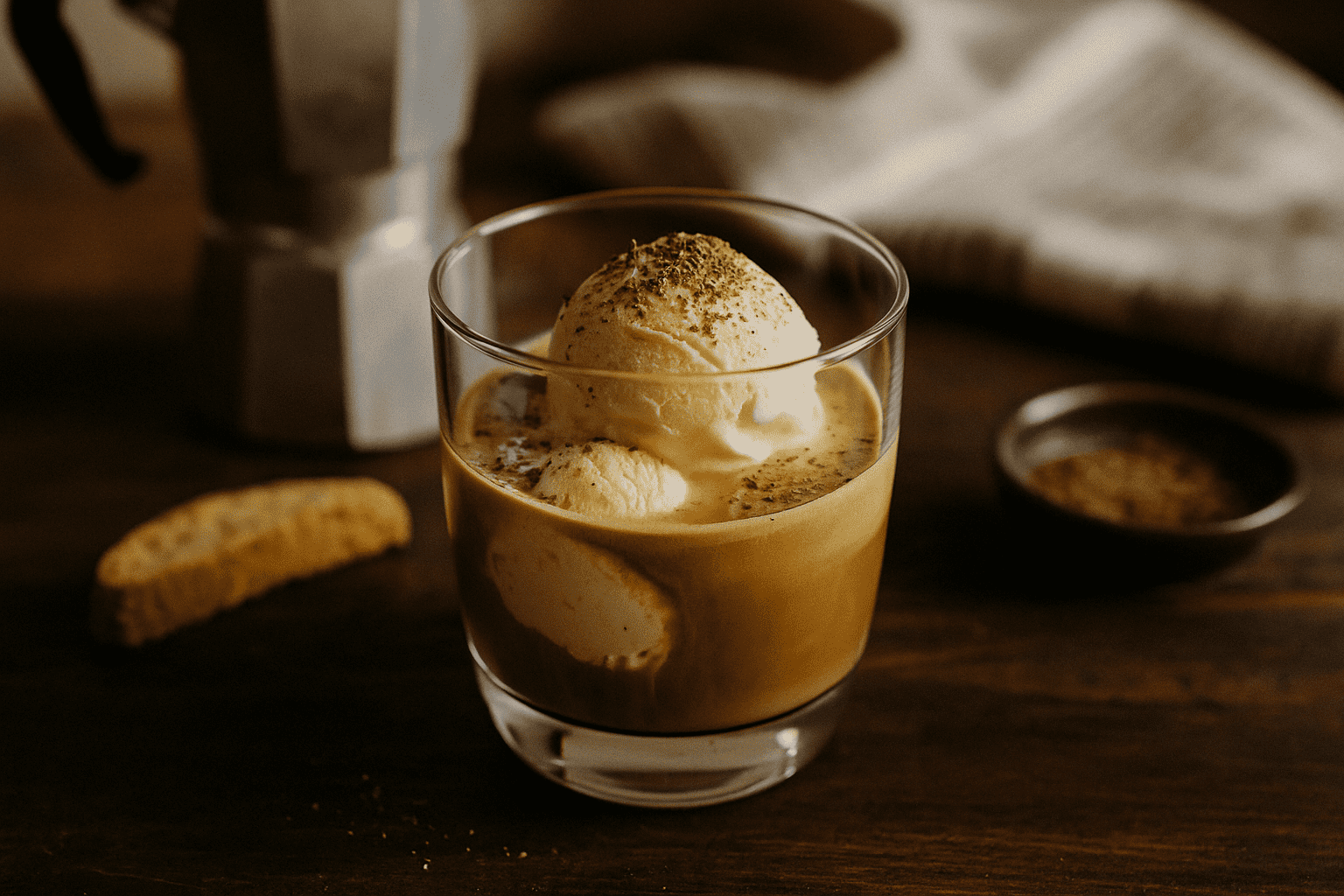 Affogato maken
