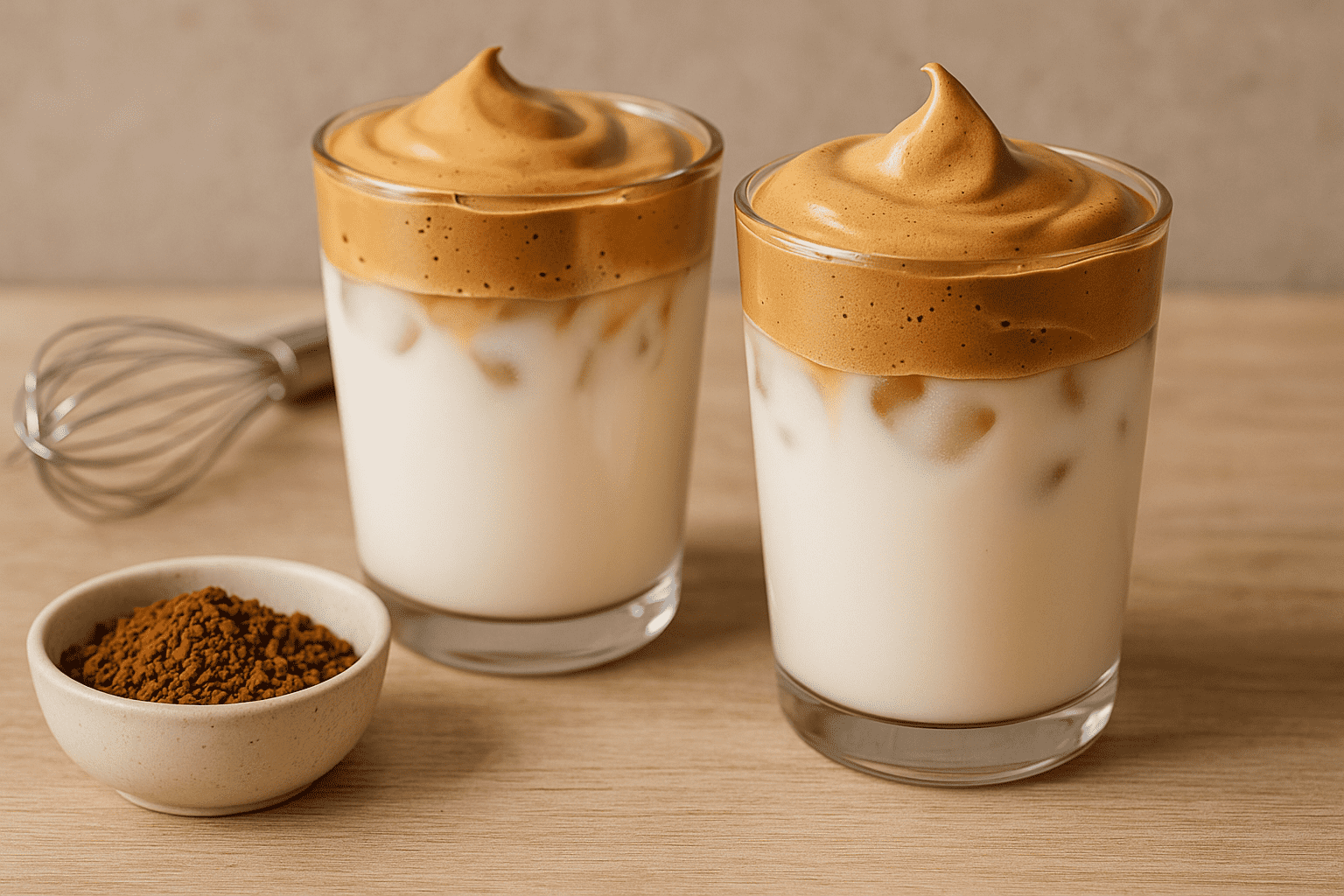 Dalgona koffie zelf maken? Bekijk dit recept!