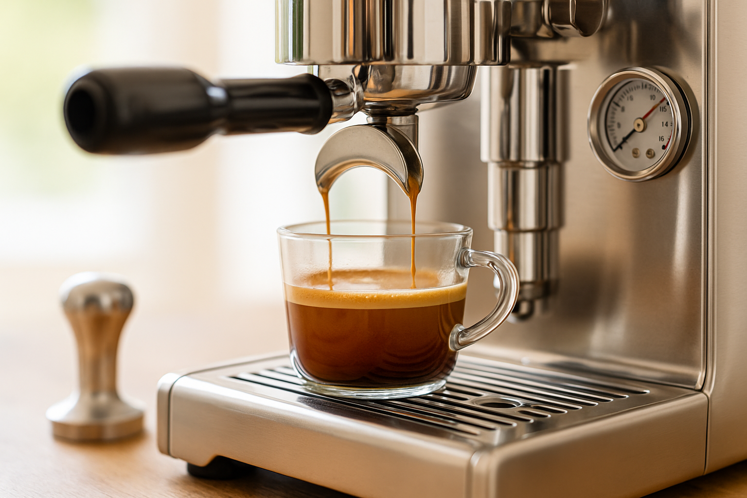 Hoe stel je je espressomachine goed af