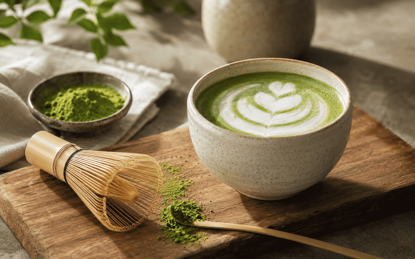Is een matcha latte gezond?
